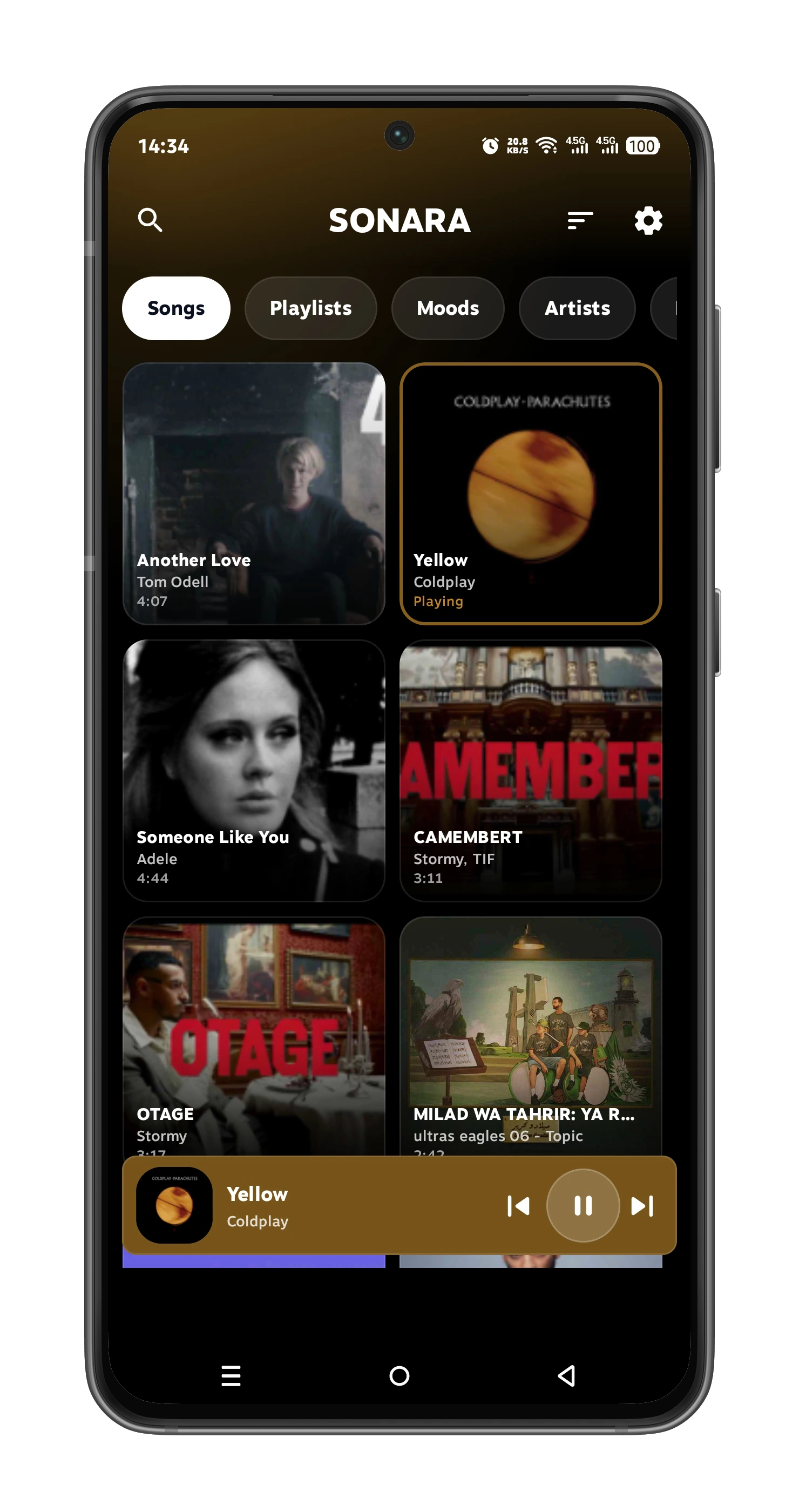 Home Page Grid Layout